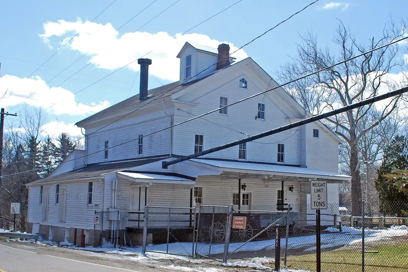 Wolcott Mill in Ray Township, on the North Branch of the Clinton River.