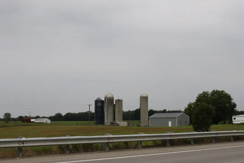 A Lyndon Township farm on the hilly north side of Chelsea.